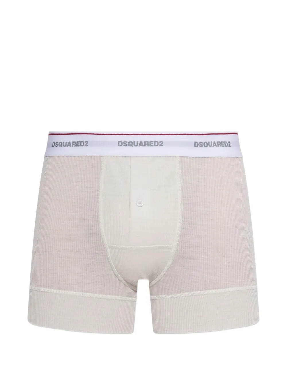 DSQUARED2 logo-waistband boxers - Bianco