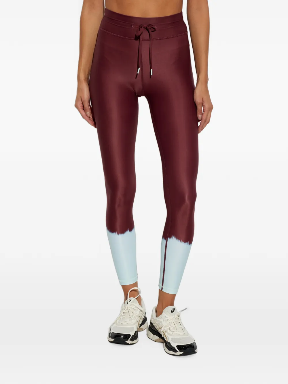 The Upside Rio legging met tie-dye print Rood