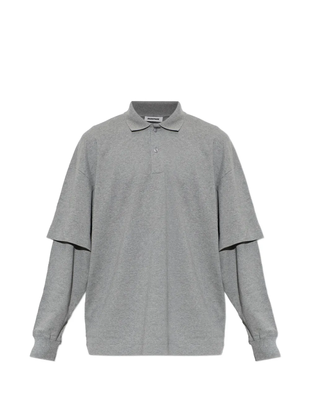 DARKPARK Zack layered-sleeve cotton polo shirt