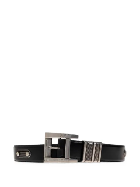 Versace leather belt 4 cm