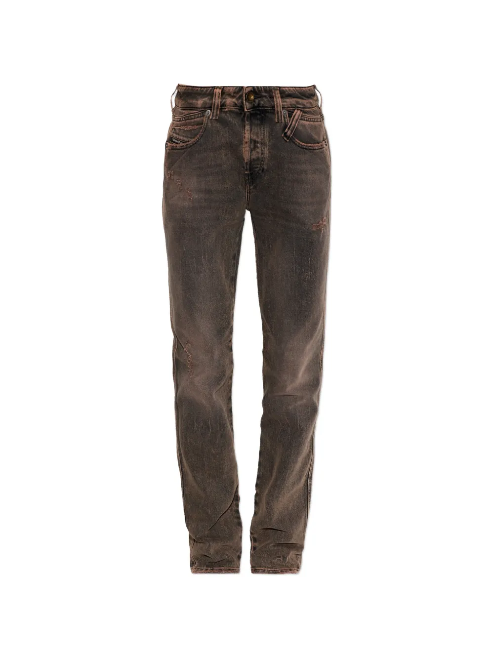 Diesel 1992 D-Jiann-RS distressed jeans - Grigio