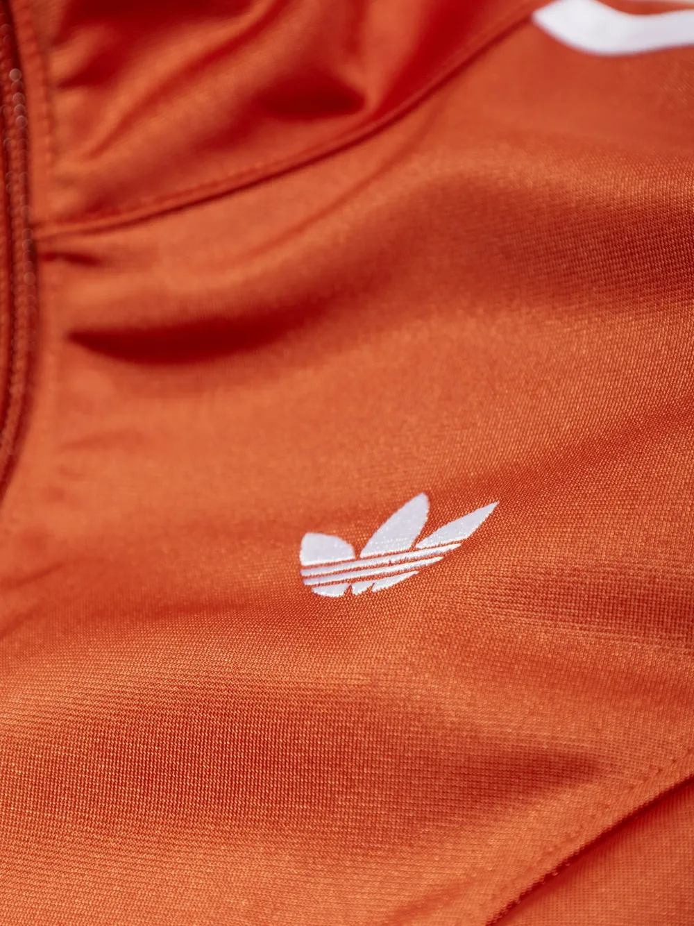 adidas Firebird corset-fit performance track jacket Oranje