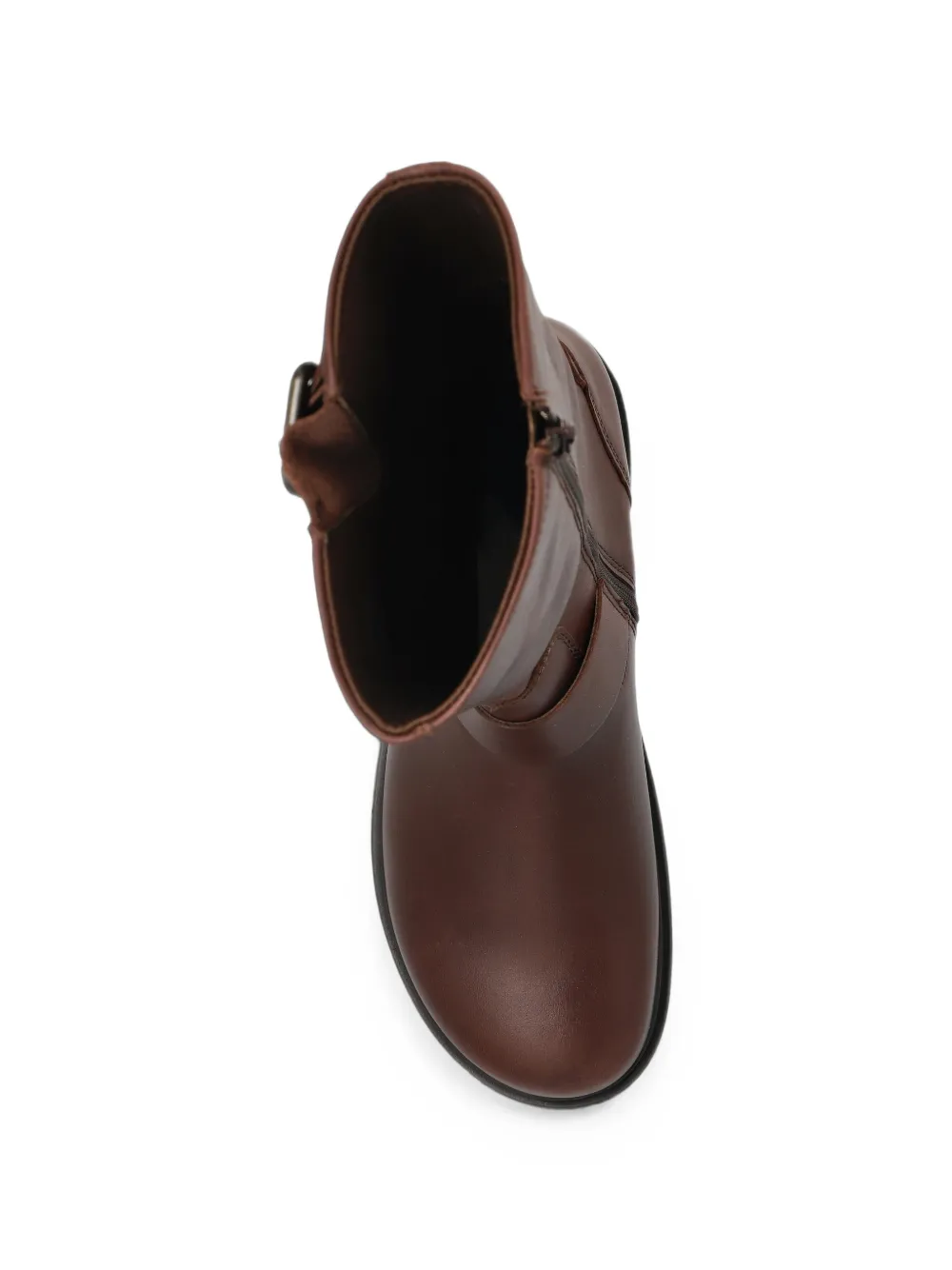 Birkenstock Highwood Mid buckle-details leather boots Bruin