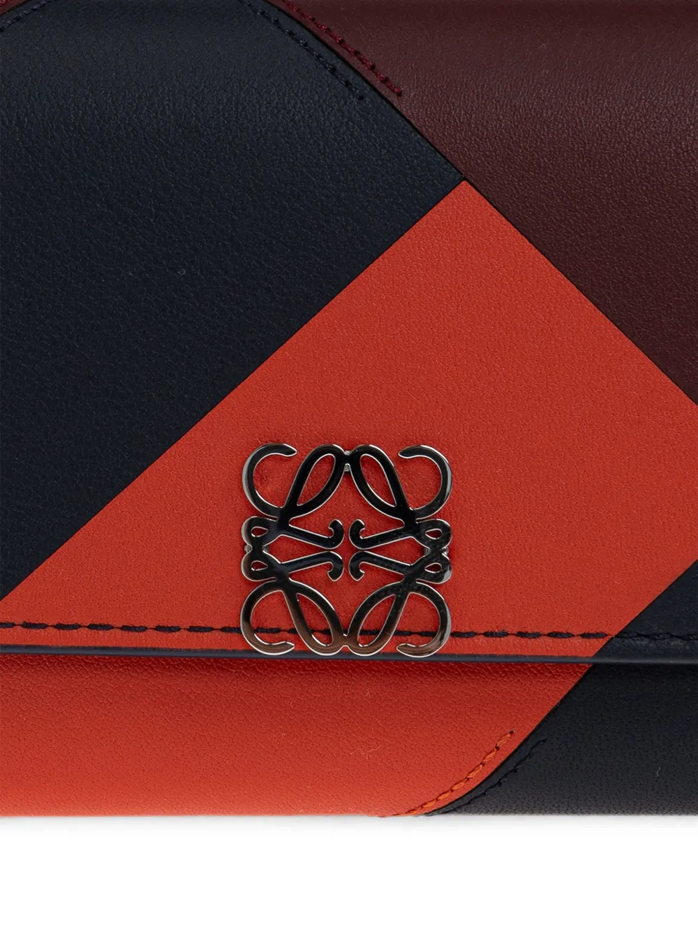 LOEWE Leren portemonnee Blauw