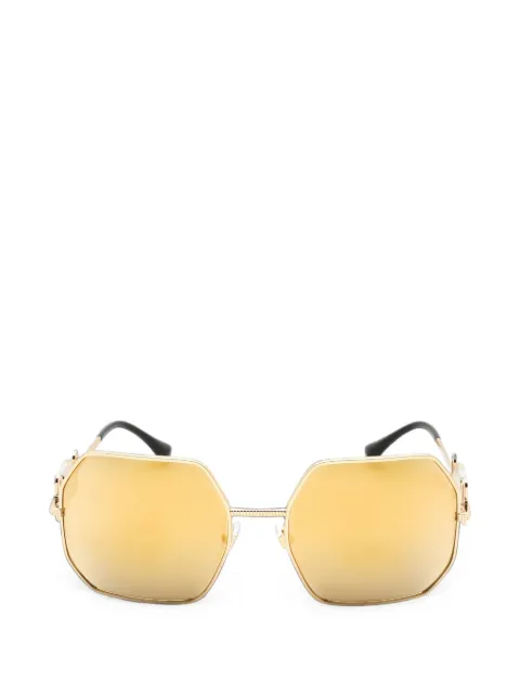 Versace Medusa geometric-frame sunglasses