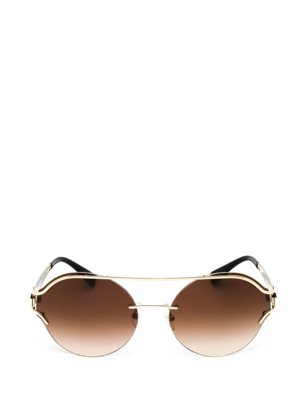 Versace Eyewear round-frame sunglasses