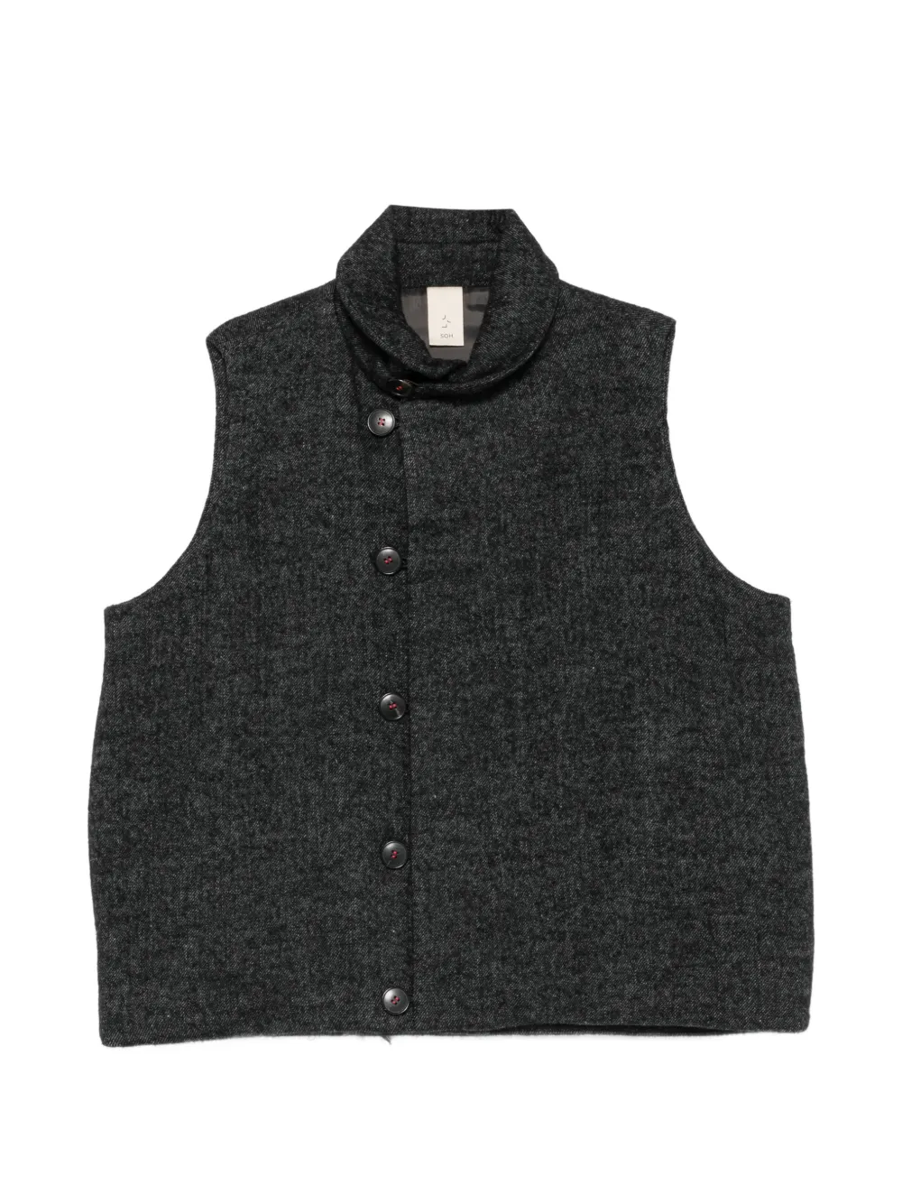 SOH Gilet con bottoni - Grigio
