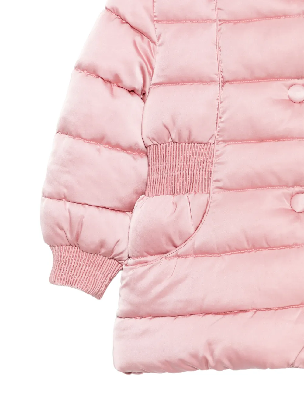 Abel & Lula Jack met afwerking van imitatiebont Roze