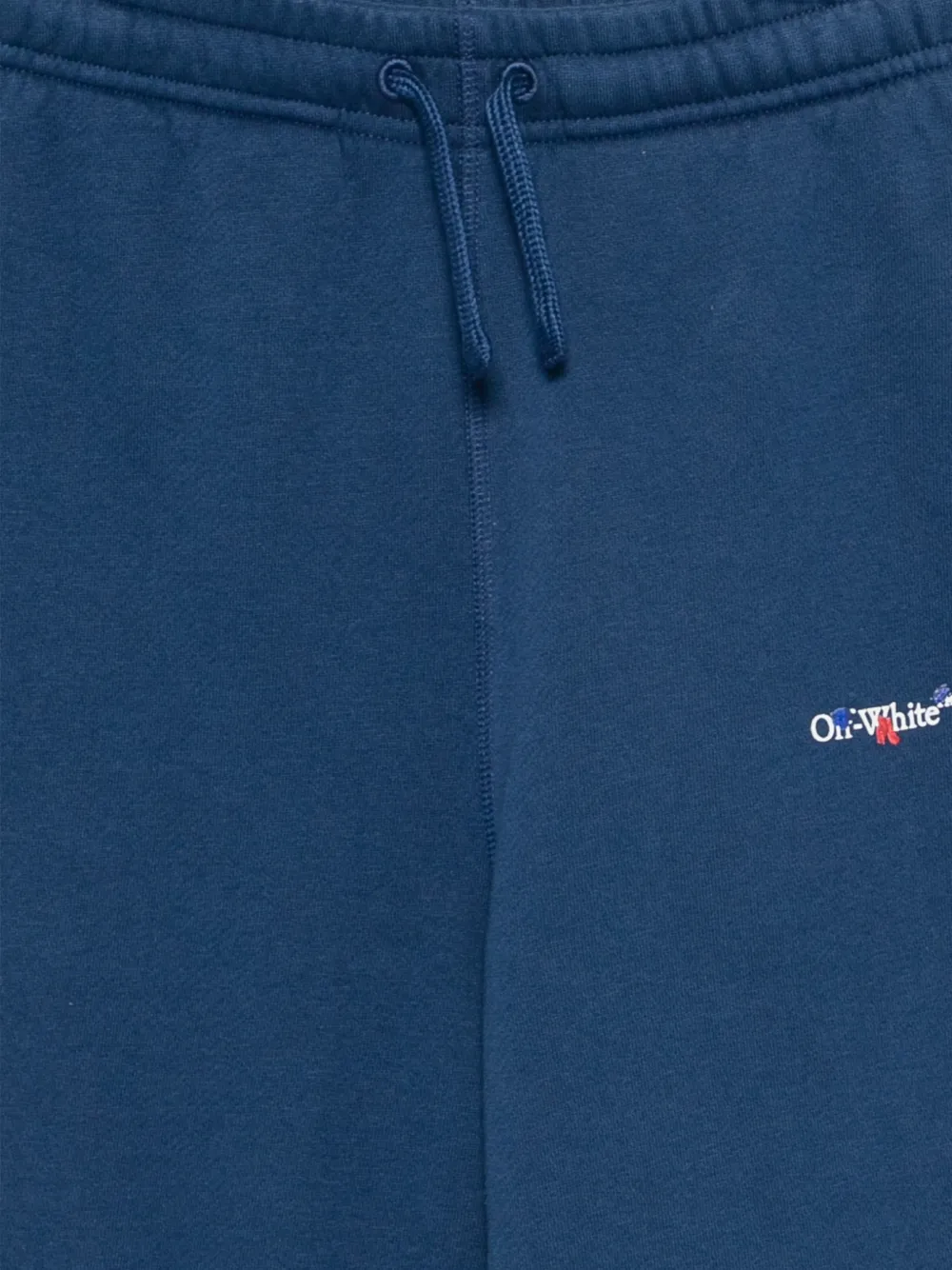 Off-White Kids Trainingsbroek met logoprint Blauw