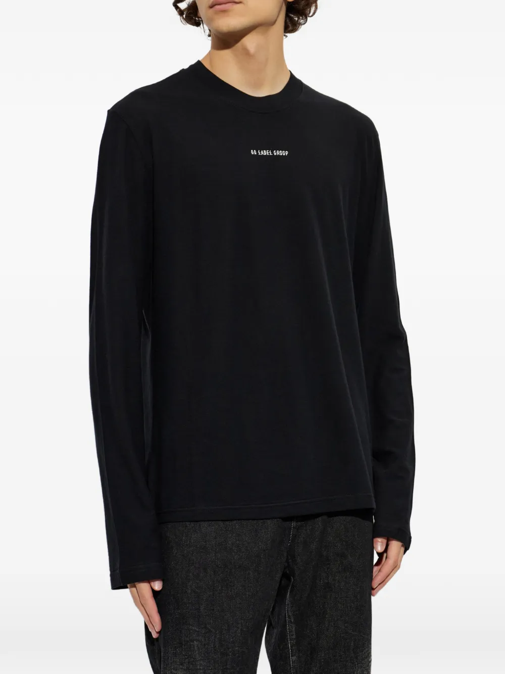 44 LABEL GROUP T-shirt met print Zwart