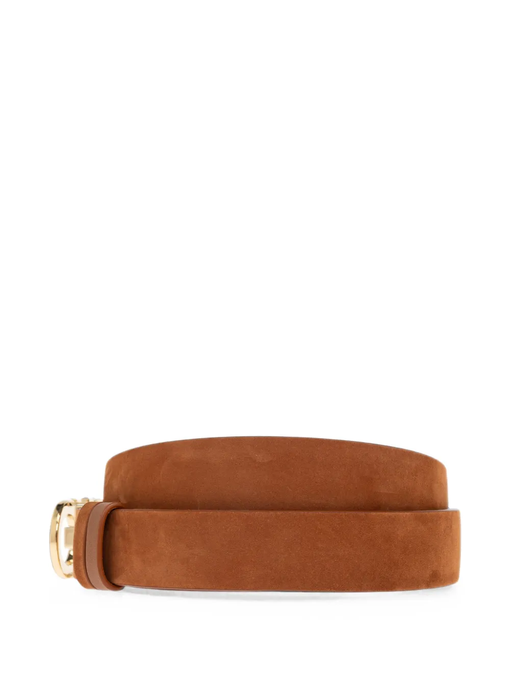 Ferragamo Verstelbare Gancini riem Bruin