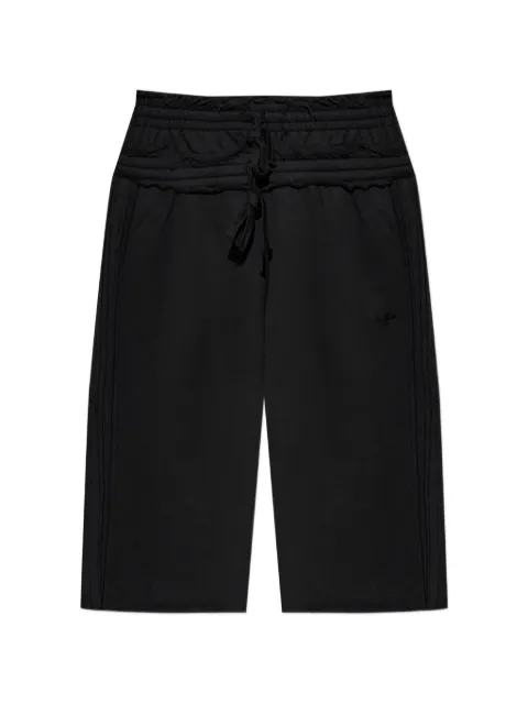 adidas drawstring cotton knee-length shorts