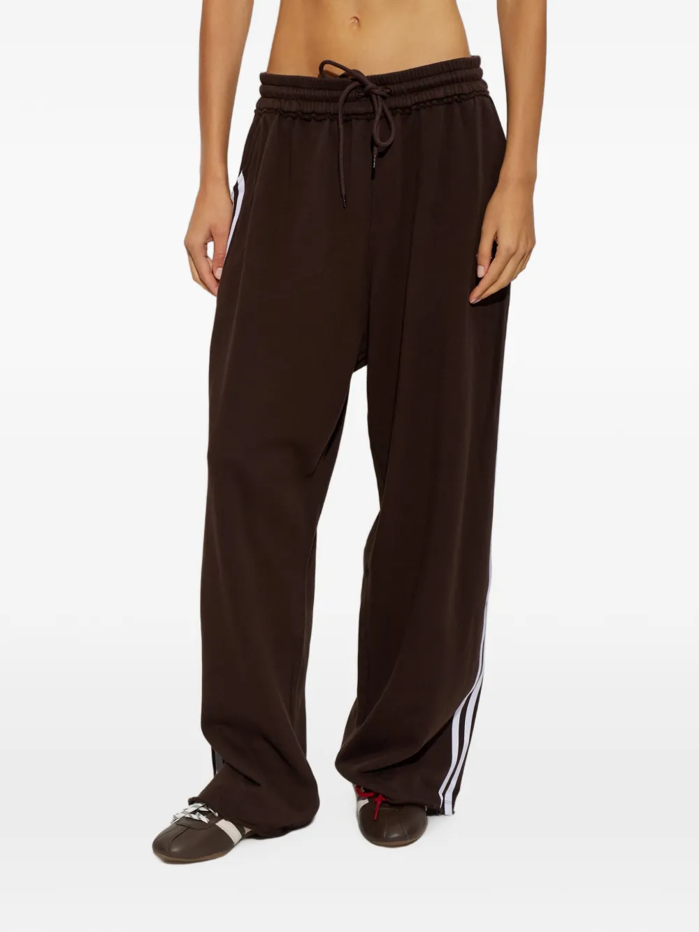 adidas logo-embroidered side-stripe track pants Bruin