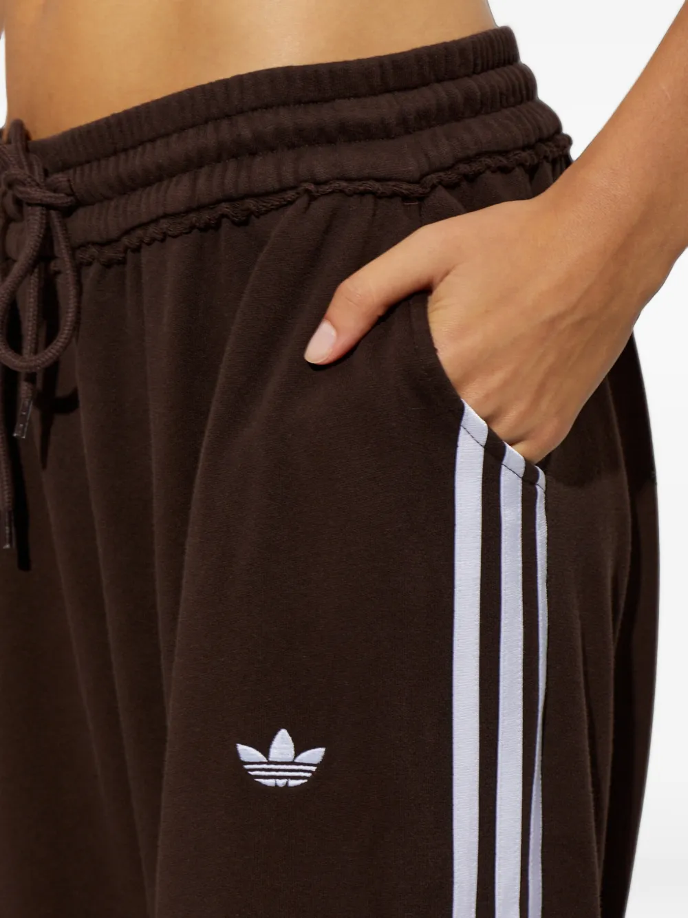 adidas logo-embroidered side-stripe track pants Bruin