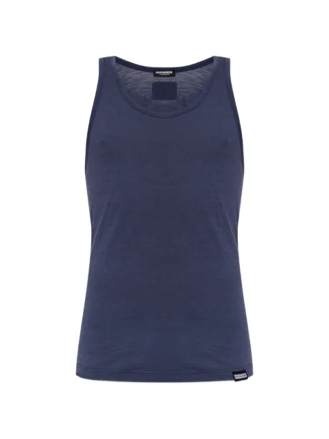 DSQUARED2 scoop-neck wool tank top