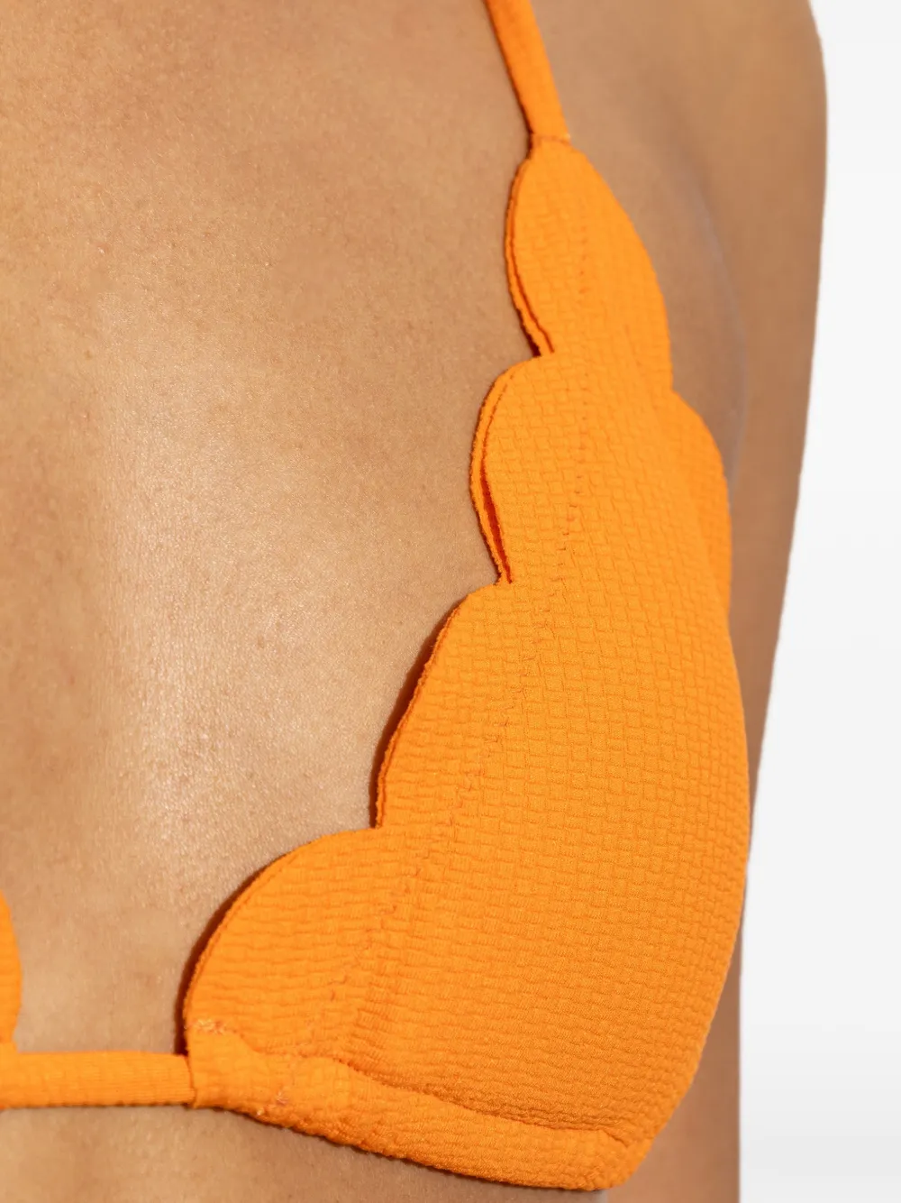 Marysia Broadway gewelfde bikinitop Oranje