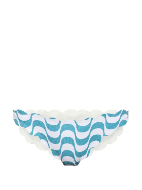 Marysia Antibes scalloped-edge bikini bottoms