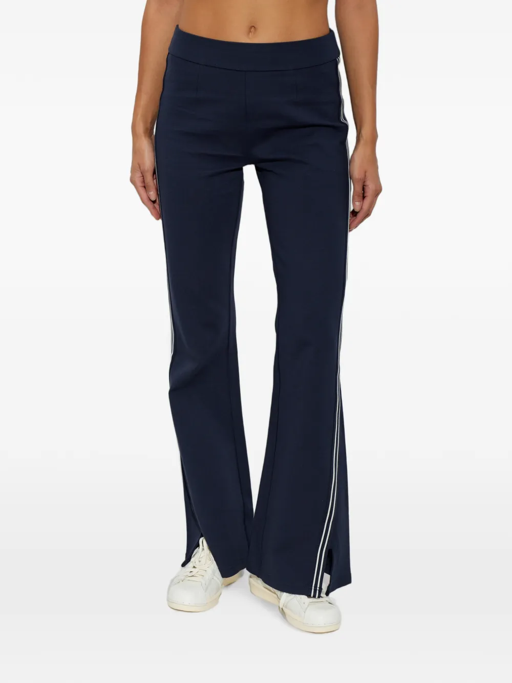 The Upside Joyela broek met zijstreep Blauw