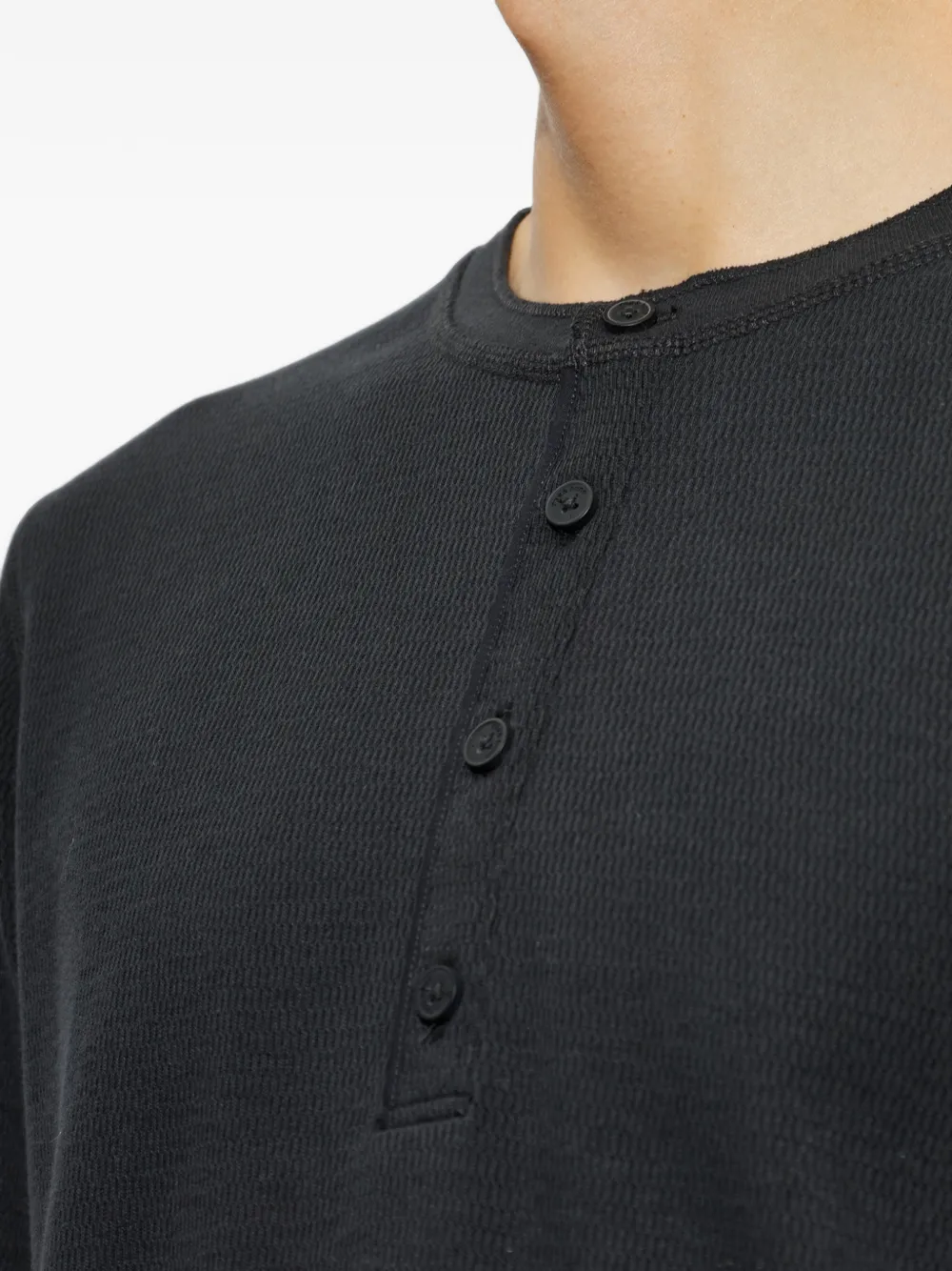 rag & bone T-shirt met lange mouwen Zwart