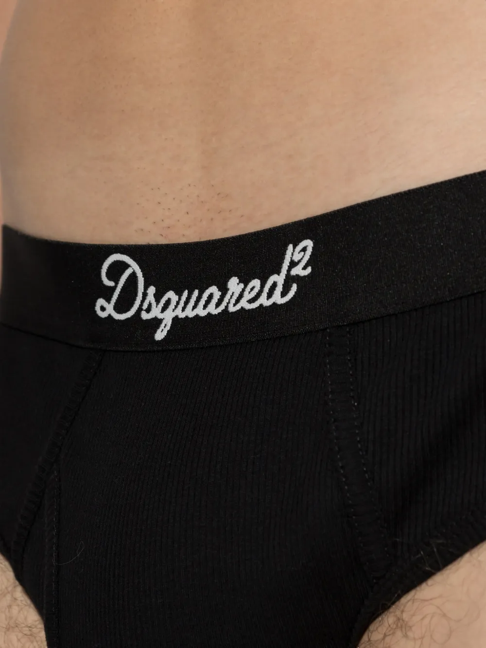Dsquared2 Logo Signature Brief In 블랙