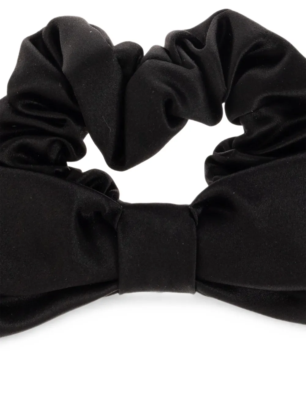 Balenciaga Haarstrik met strikdetail en ruches Zwart