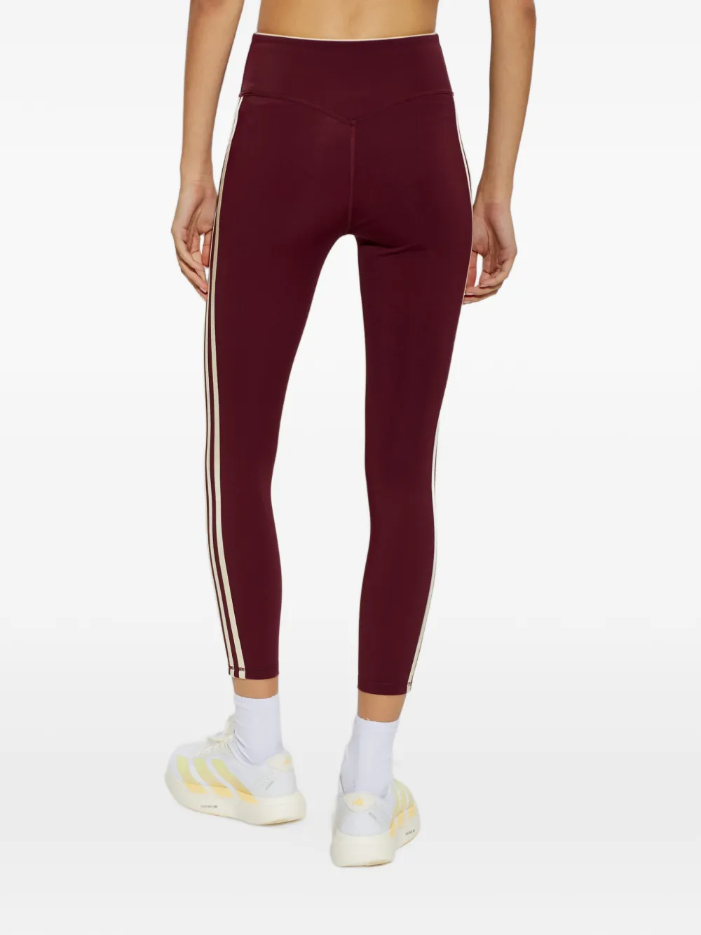 adidas Originals Sport Superstar logo-print leggings Rood