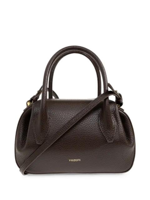 Yuzefi mini Oyster leather tote bag