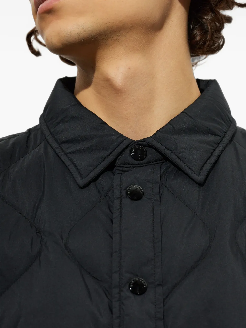 rag & bone Dane gewatteerd jack Zwart