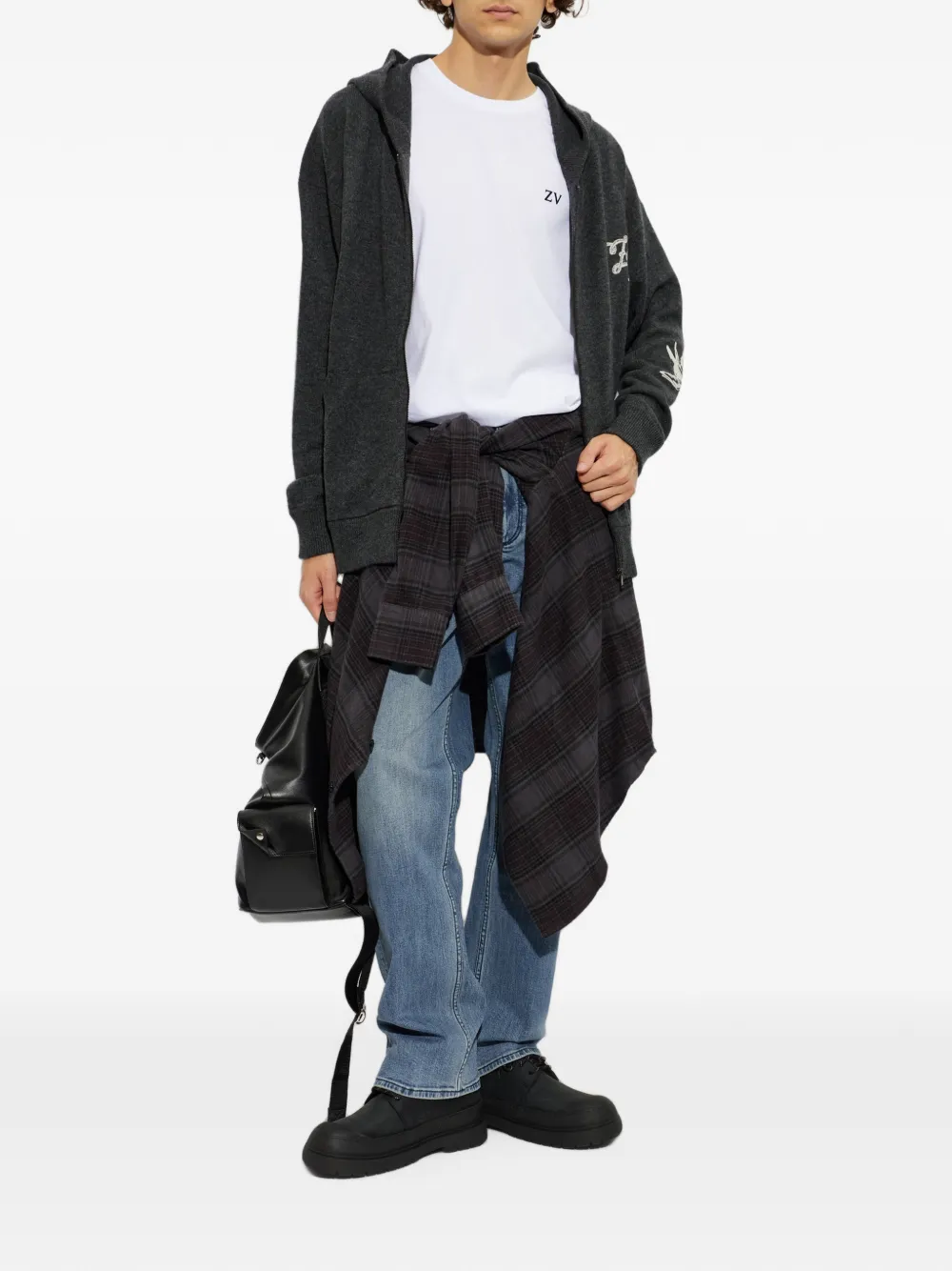 Zadig&Voltaire Tommy T-shirt Wit