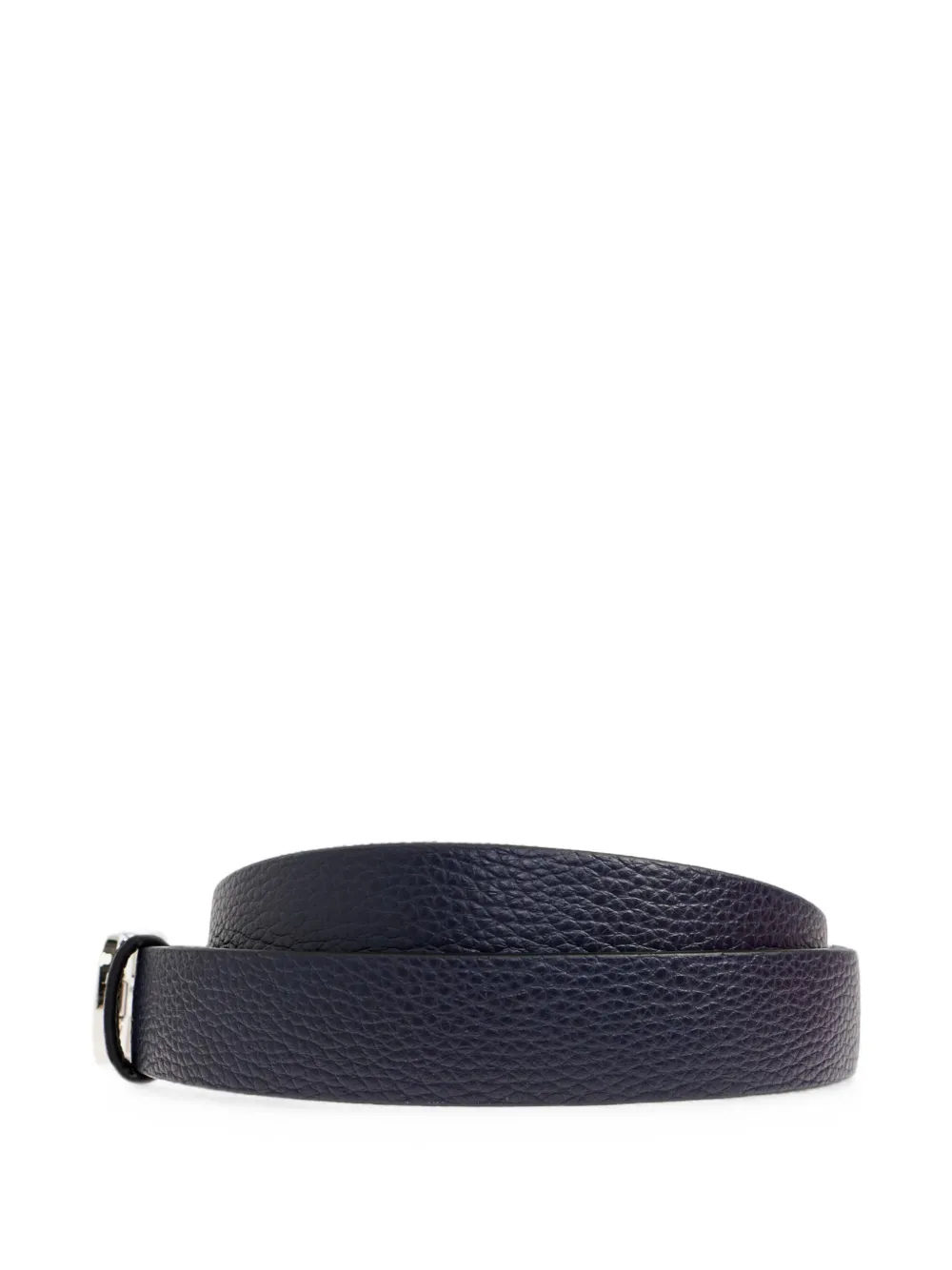 Ferragamo Omkeerbare en verstelbare Gancini riem Blauw