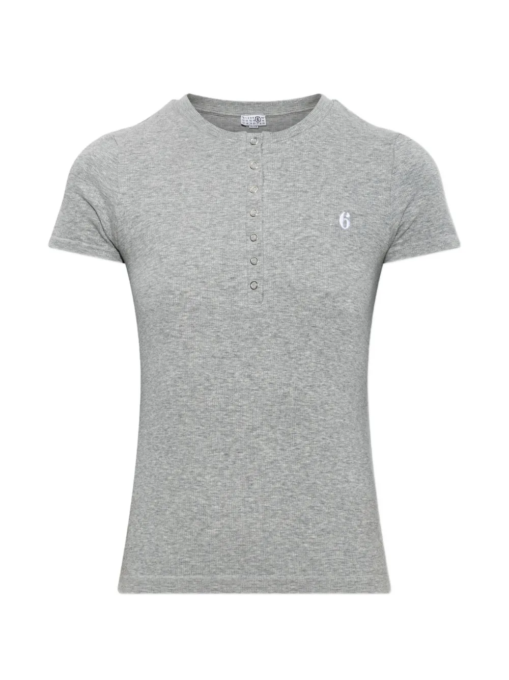 MM6 Maison Margiela ribbed-knit T-shirt