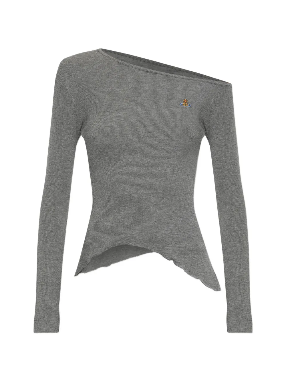 Vivienne Westwood Orb-embroidered long-sleeve T-shirt