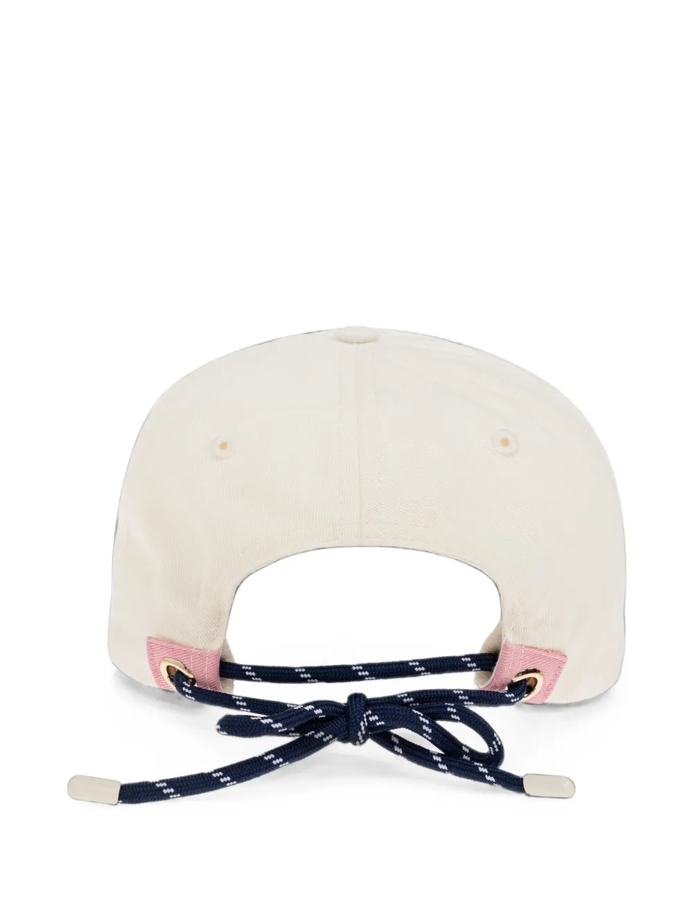 The Upside Marlon honkbalpet met borduurwerk Wit