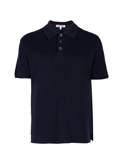 Alex Mill ribbed-knit polo shirt