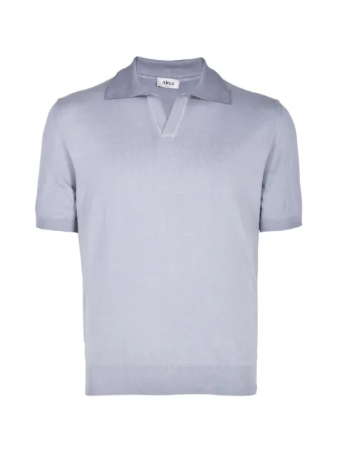 Altea short-sleeve knitted polo shirt