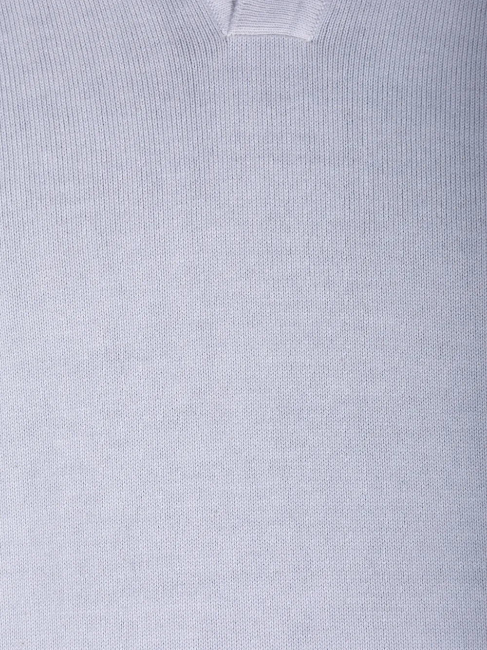 Altea short-sleeve knitted polo shirt Grijs