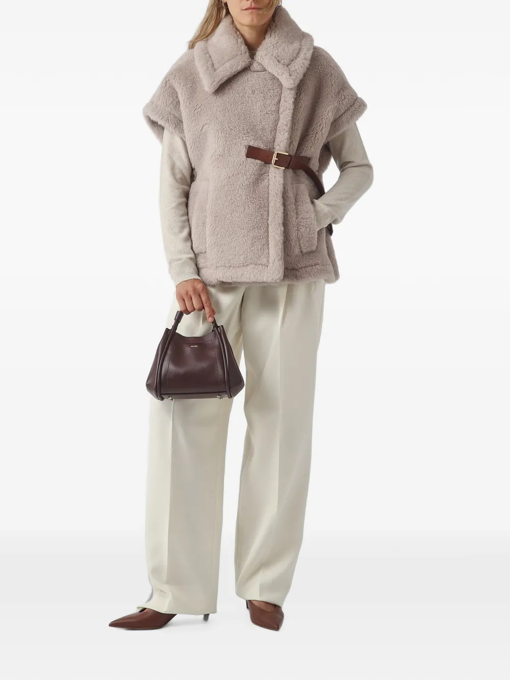 Max Mara Kasjmier trui Beige