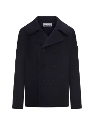 Stone Island ピーコート | ブラック | FARFETCH JP