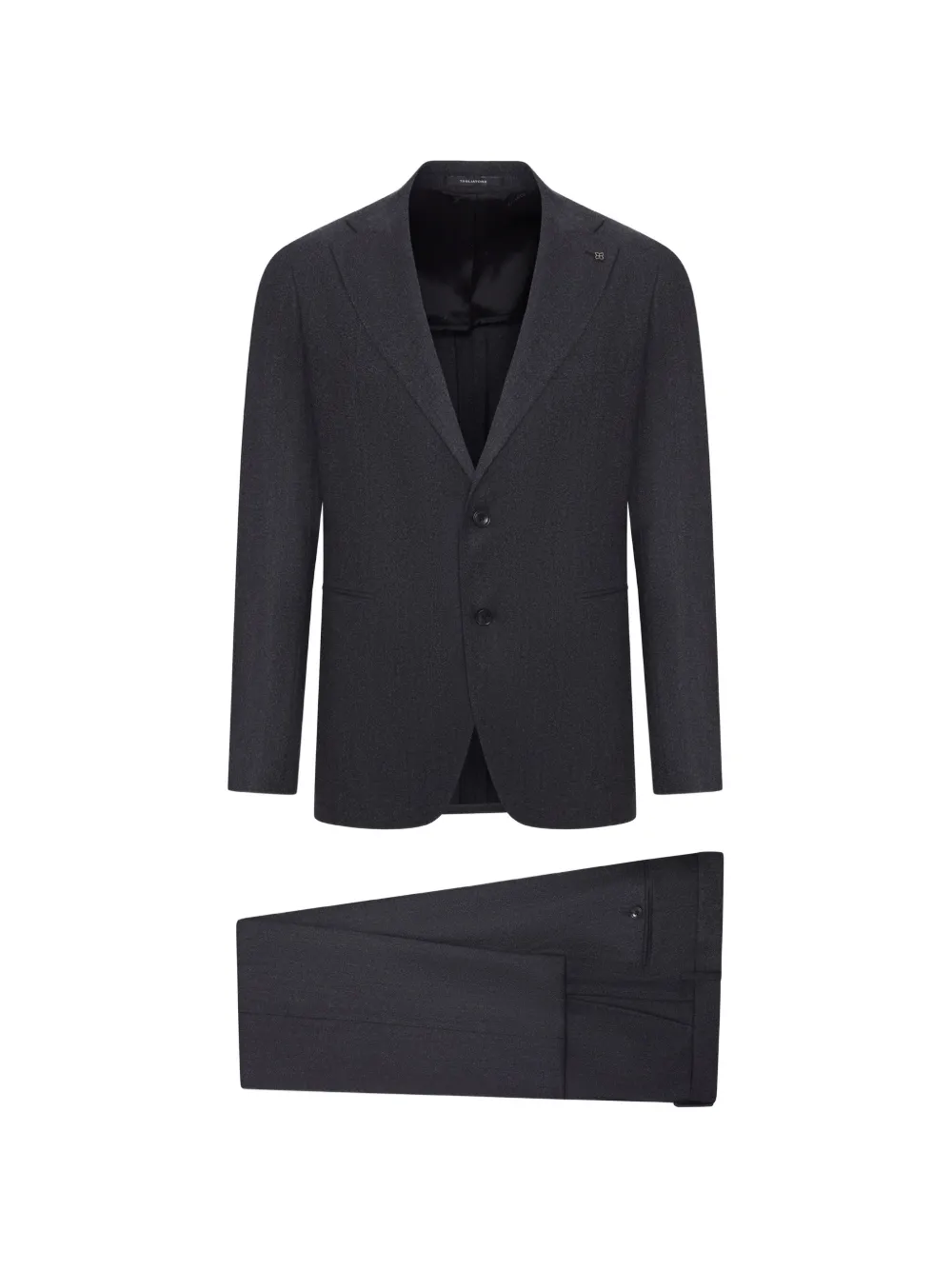 Tagliatore single-breasted wool tailored suit - Nero
