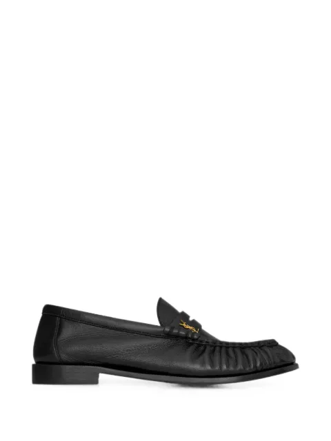 Saint Laurent leather loafers