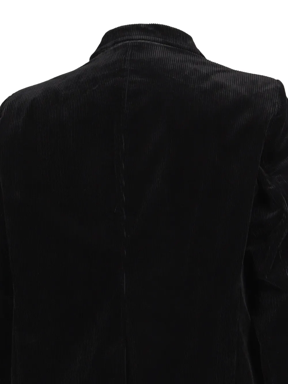Maison MIHARA YASUHIRO Ribfluwelen blazer Zwart