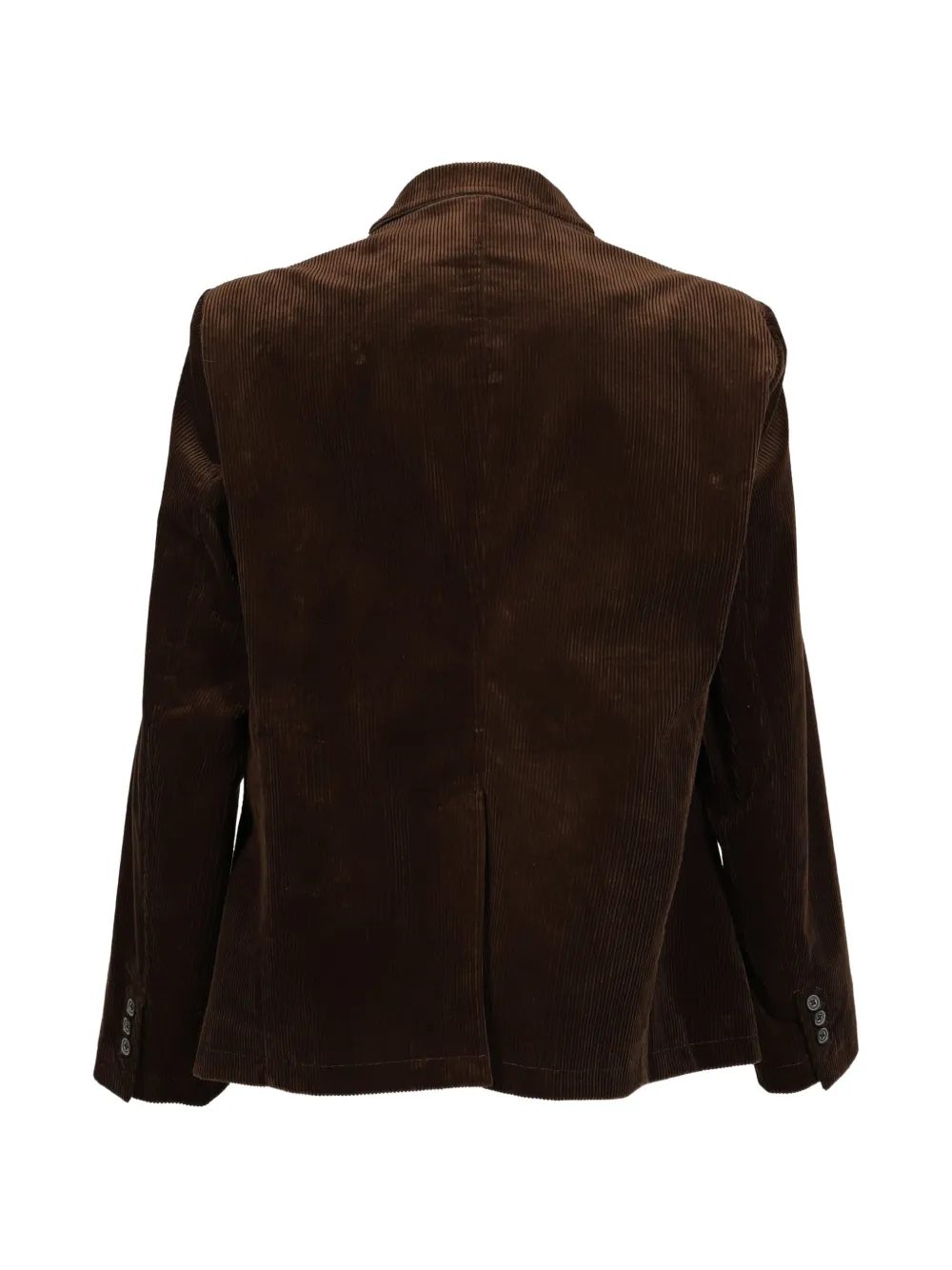Maison MIHARA YASUHIRO Ribfluwelen blazer Bruin