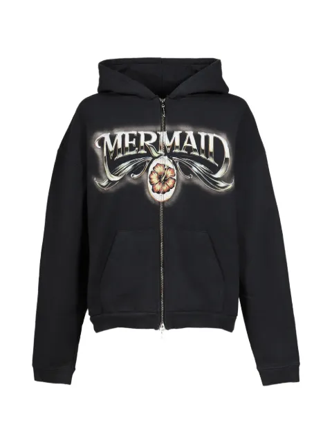 JUN/NAKAYAMA Mermaid graphic-print hoodie