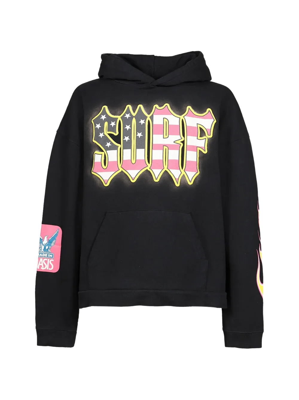 JUN/NAKAYAMA graphic-print Surf hoodie