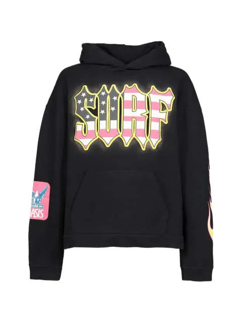 JUN/NAKAYAMA graphic-print Surf hoodie