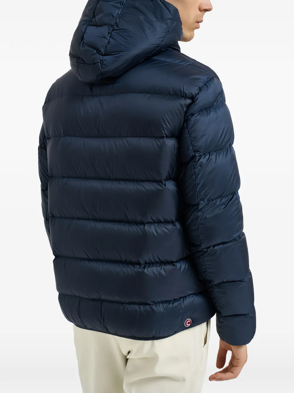 Colmar padded hooded jacket Blauw