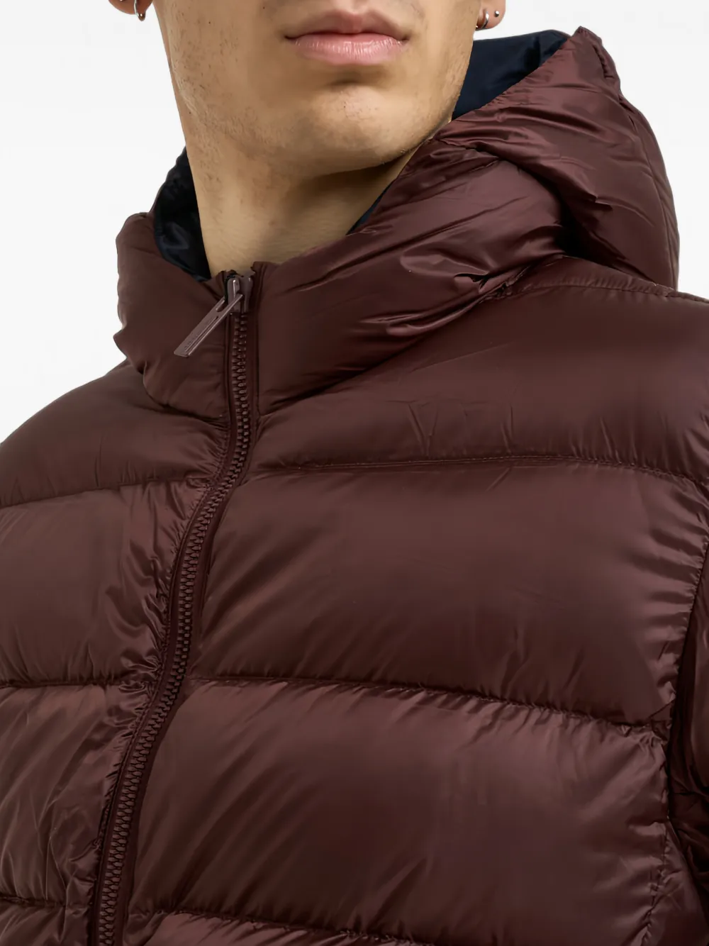 Colmar quilted hooded jacket Bruin