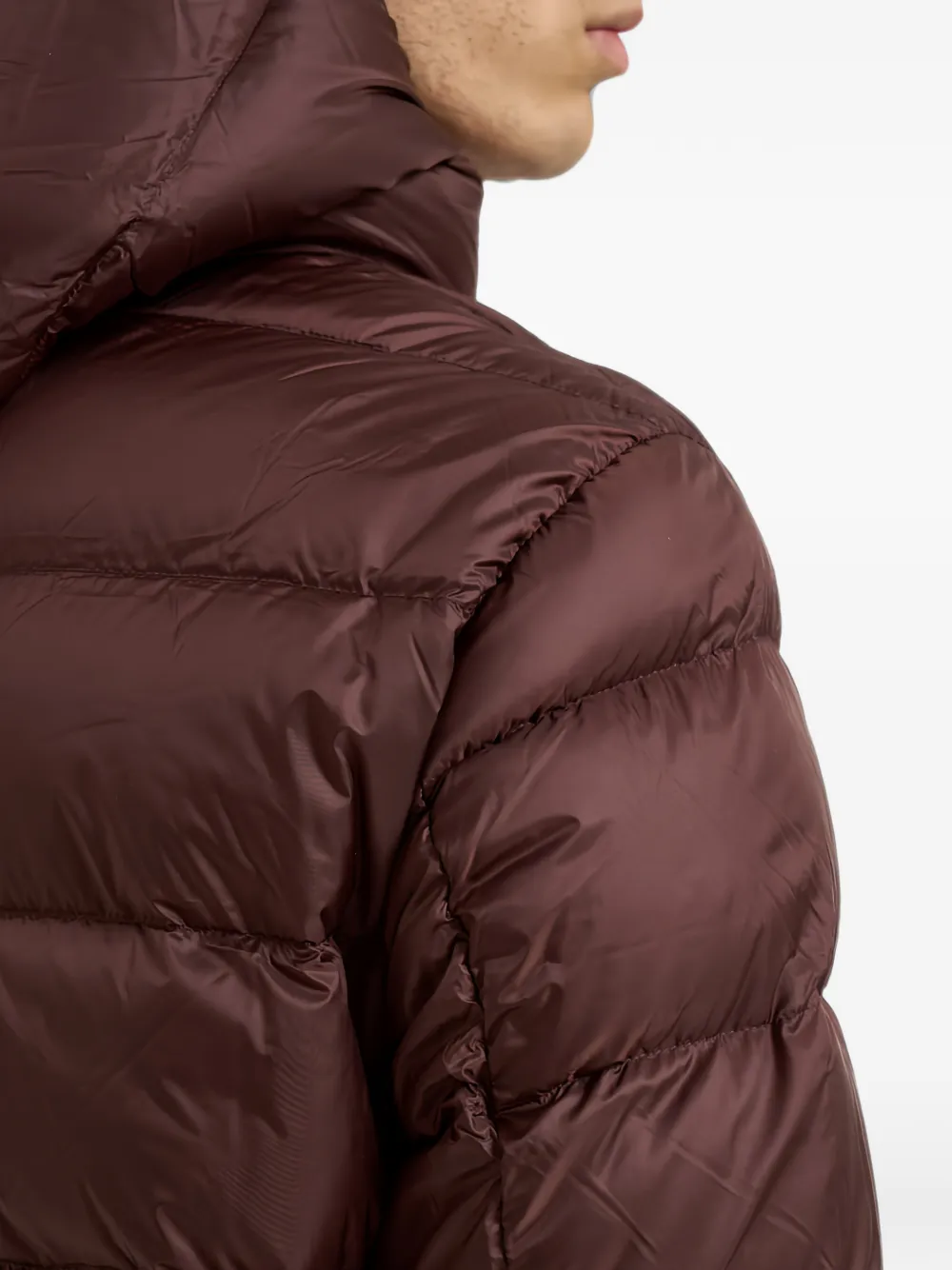 Colmar quilted hooded jacket Bruin