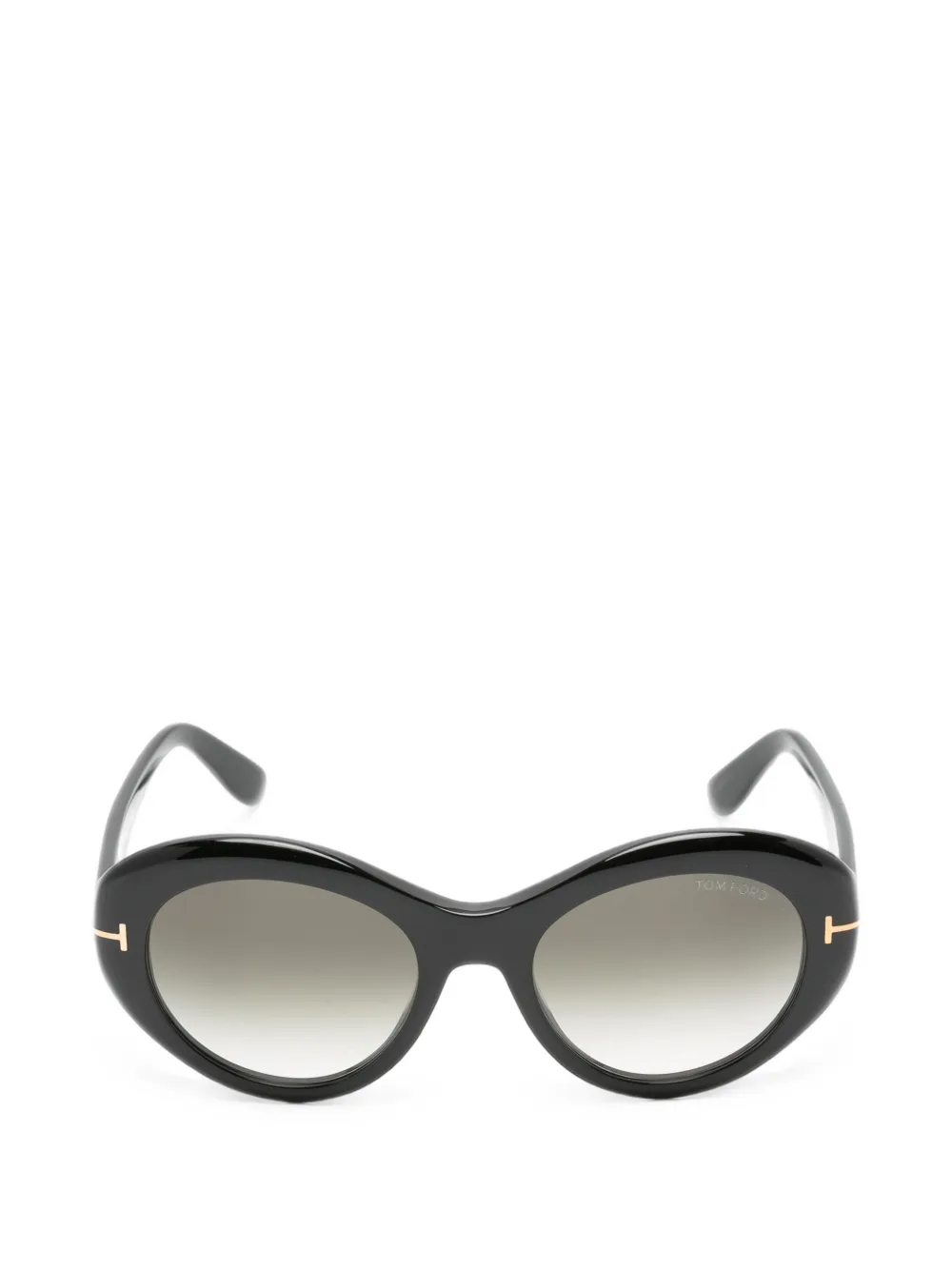 TOM FORD Eyewear Occhiali da sole Elodie02 con montatura tonda - Nero