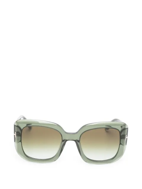 TOM FORD Eyewear Carla 02 Sonnenbrille mit eckigem Gestell